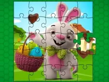 Osterhasen-Eier-Puzzle